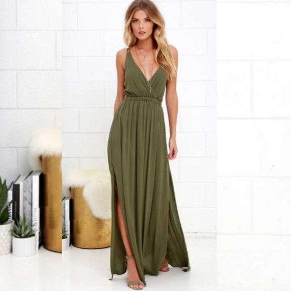 Lulus Dresses & Skirts - Lulu's Lost in Paradise Maxi Dress